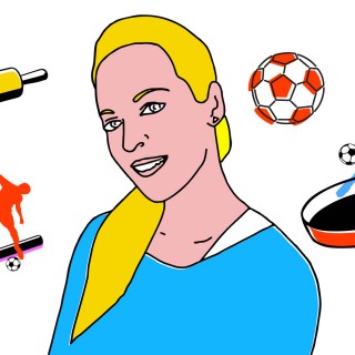 Η Μαρία Ζαφειράτου είναι μια μαμά που αγαπά το ποδόσφαιρο