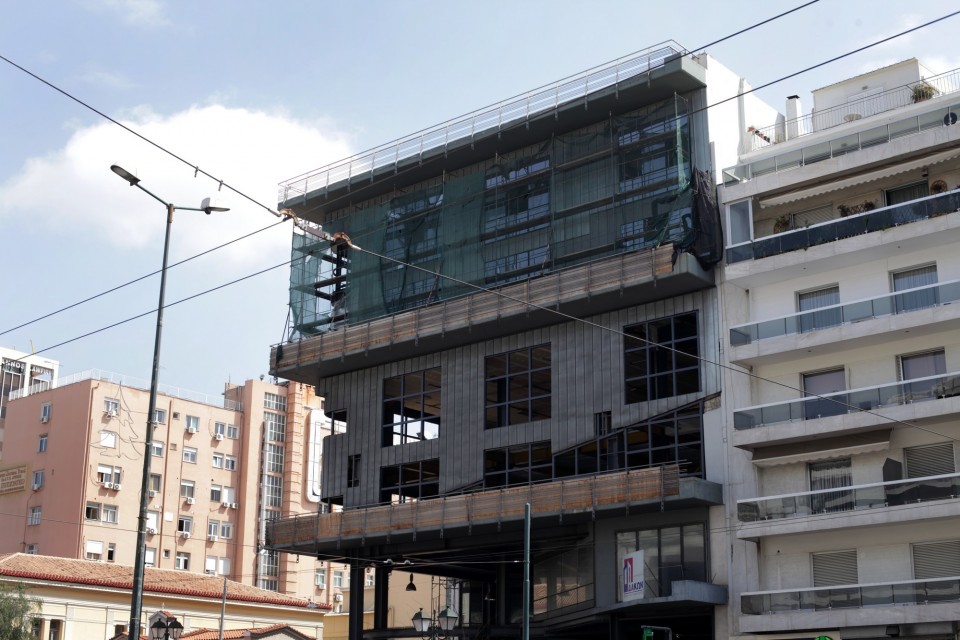 Το κτίριο όπως φαίνεται από την Βασιλίσσης Σοφίας.