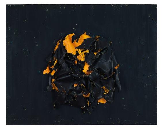 Ευγενία Αποστόλου, Crushed , λάδι σε καμβά , 150 x 130 εκ , 2014 