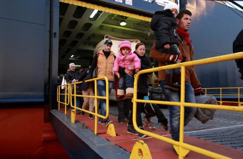 Περισσότεροι από 1.700 πρόσφυγες κατέφθασαν στο λιμάνι του Πειραιά