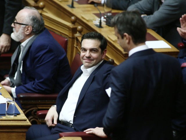 MRB: Προβάδισμα 3,7% της ΝΔ επί του ΣΥΡΙΖΑ
