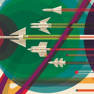 Κατεβάστε δωρεάν 14 ρετρό αφίσες της NASA, με διαστημικούς προορισμούς