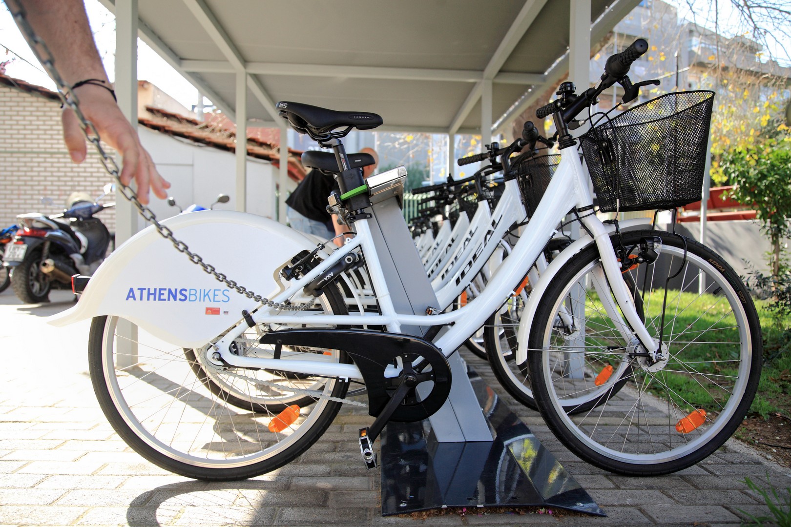 Ο πρώτος σταθμός bike sharing του κέντρου της Αθήνας, είναι γεγονός!