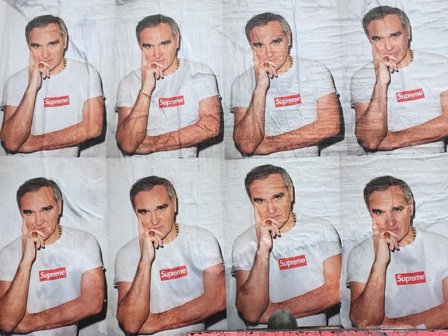 O Morrissey το νέο πρόσωπο των Supreme