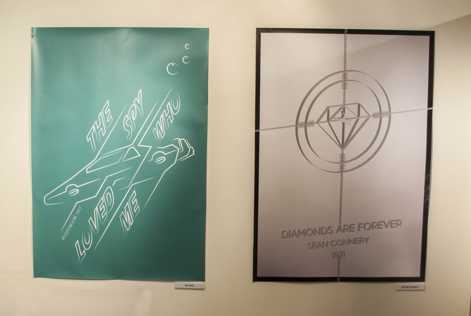 Έργα σπουδαστών εμπνευσμένα από τις ταινίες του θρυλικού πράκτορα 007