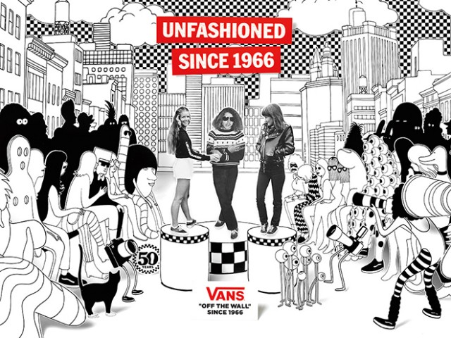 Χρόνια Πολλά Vans! 50 Χρόνια Outloud, Unfashioned, Trespassing & Leaving a Mark