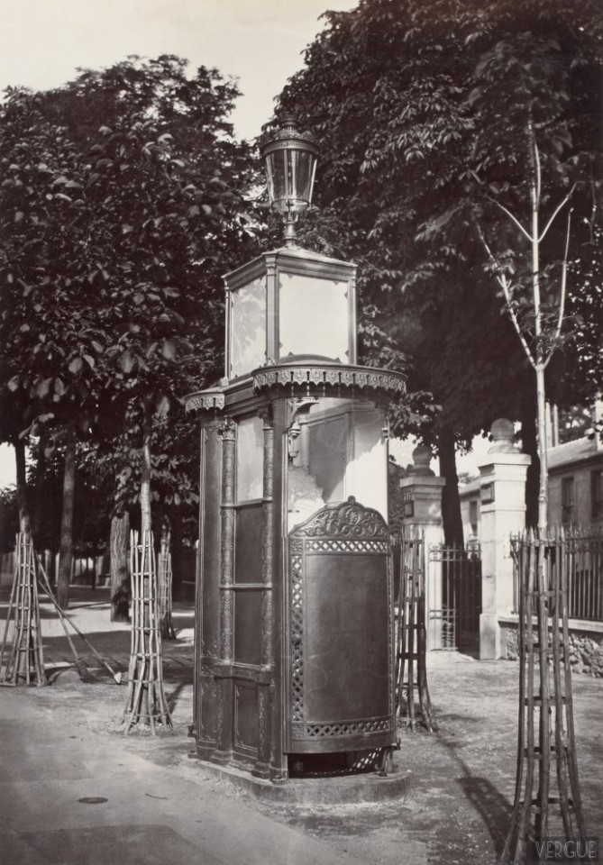 Urinal-cast-in-two-stalls-with-doors.-Chaussee-de-la-Muette-Paris-XVI.-Circa-1875.