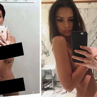 Celebrities αντιγράφουν τη γυμνή φωτογραφία της Kardashian στο Instagram