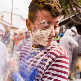 Αλευρομουτζουρώματα στο Γαλαξίδι.