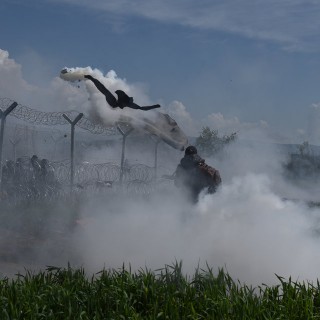16 φωτογραφίες από τα επεισόδια στην Ειδομένη