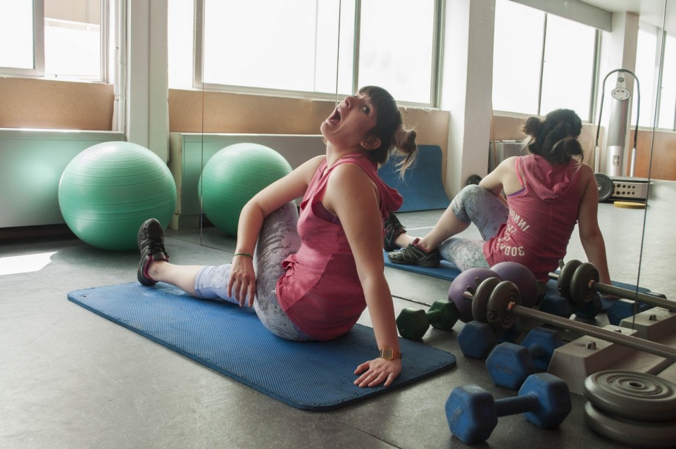 Και τώρα δείτε την αληθινή πόζα!