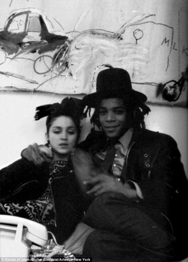 Madonna και  Jean-Michel Basquiat