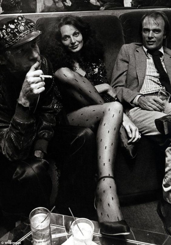Η Diane von Furstenberg στο Studio 54, 1980 