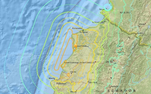 Ισημερινός:  77 άνθρωποι σκοτώθηκαν και 588 ο τραγικός απολογισμός από τον σεισμό