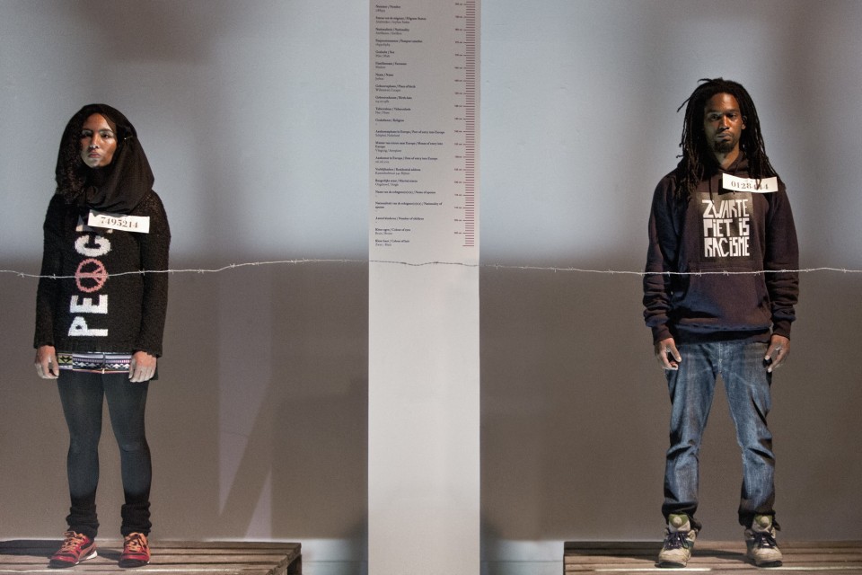 'Found Objects' - asylum seekers in Amsterdam -EXHIBIT B - photo by Ada Nieuwendijk