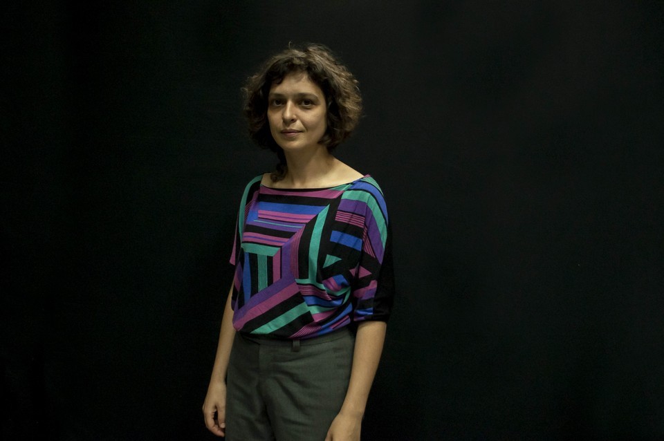 Η Εύη Σαουλίδου στη σκηνή του Skrow.