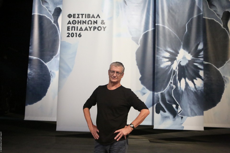 Ο καλλιτεχνικός διευθυντής Βαγγέλης Θεωδορόπουλος. 