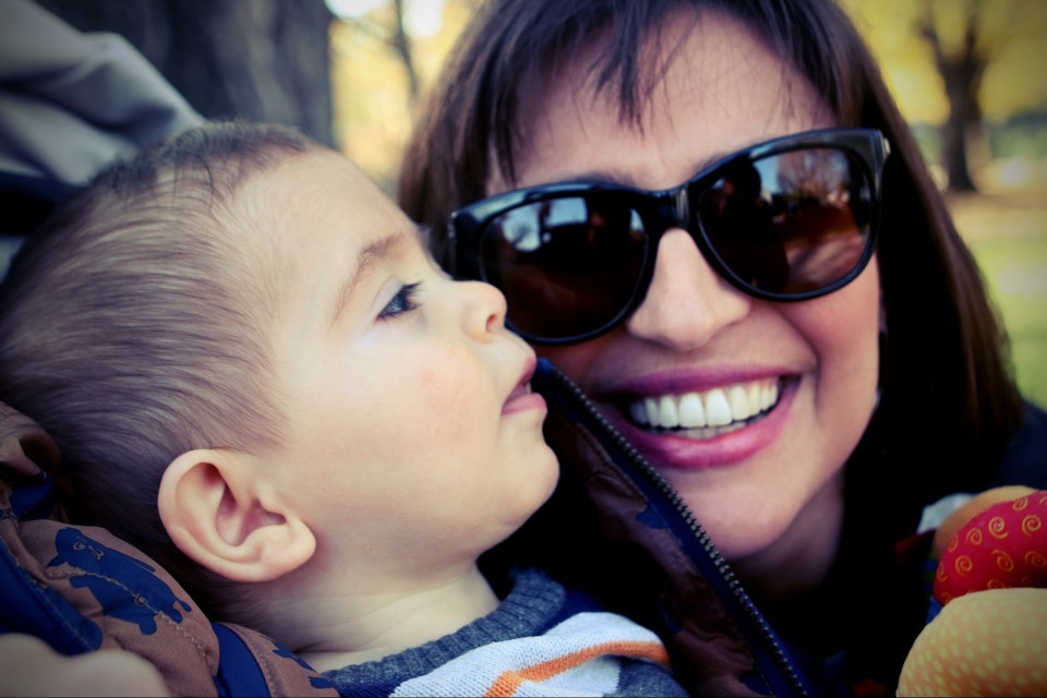 Η Ματίνα μαζί με τον Γιάννη. 