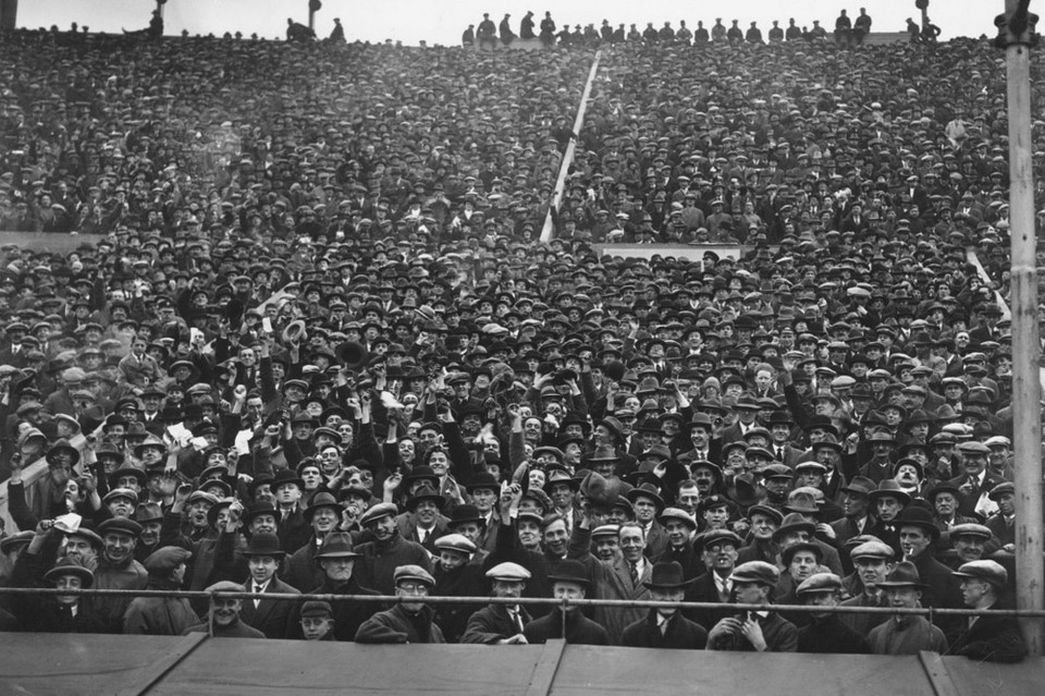 Χαμός από κόσμο στο Γουέμπλεϊ για τα ματς Αγγλίας-Σκοτίας. Εδώ από το 1928.