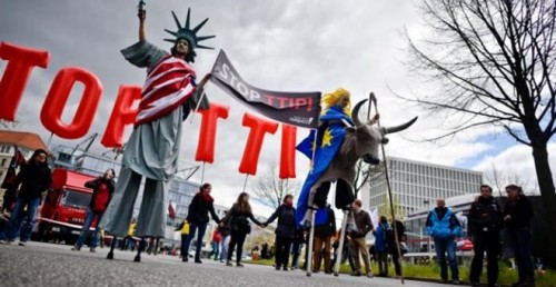 Διακοπή στις διαπραγματεύσεις για την TTIP περιμένουν οι Βρυξέλλες