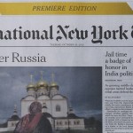 Η International New York Times, η πρώην IHT, εγκαταλείπει (εν μέρει) το Παρίσι