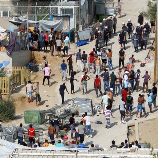 Μυτιλήνη: Πυροβολισμοί κοντά στον καταυλισμό της Μόριας