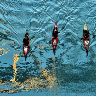 Τρεις φοιτητές ξεκίνησαν με τα κανό τους από τη Γαλλία και έφτασαν Κόρινθο!