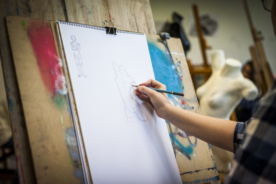 Στιγμιότυπο από το μάθημα Visual Arts