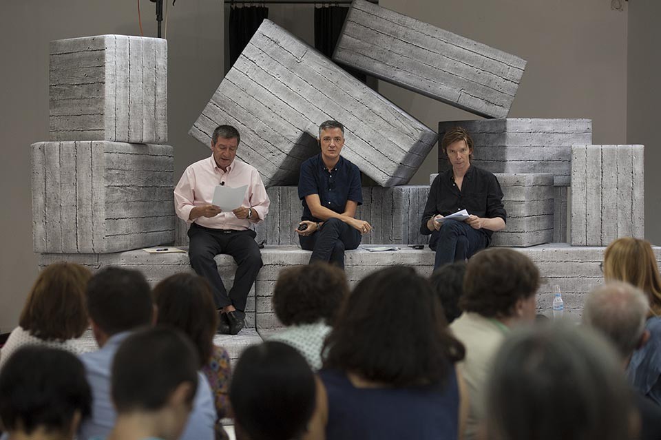 Από τη συνέντευξη τύπου. 