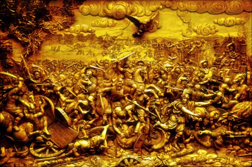 Την 1η Οκτωβρίου του 331 π. Χ. ο Μέγας Αλέξανδρος κατατροπώνει τον Δαρείο στα Γαυγάμηλα