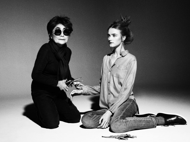 Δημήτρια 2016: Τι γυρεύει η Yoko Ono στον πεζόδρομο της Αγίας Σοφίας;