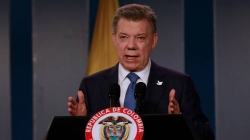 Το Νόμπελ Ειρήνης απονεμήθηκε στον Κολομβιανό πρόεδρο Σάντος
