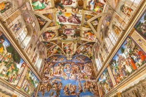 Την 1η Νοεμβρίου του 1512 η οροφή της Καπέλα Σιξτίνα εκτίθεται για πρώτη φορά