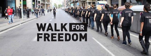 Θεσσαλονίκη: το Σάββατο το Walk for Freedom κατά της εμπορίας ανθρώπων