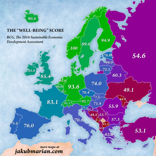 Ποιές είναι οι καλύτερες χώρες της Ευρώπης για να μείνετε;