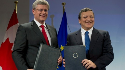 Ακυρώθηκε η σημερινή Σύνοδος Ε.Ε.-Καναδά