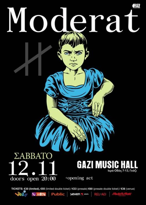 Αλλαγή χώρου για τη συναυλία των MODERAT: Στις 12 Νοεμβρίου στο Gazi Music Hall