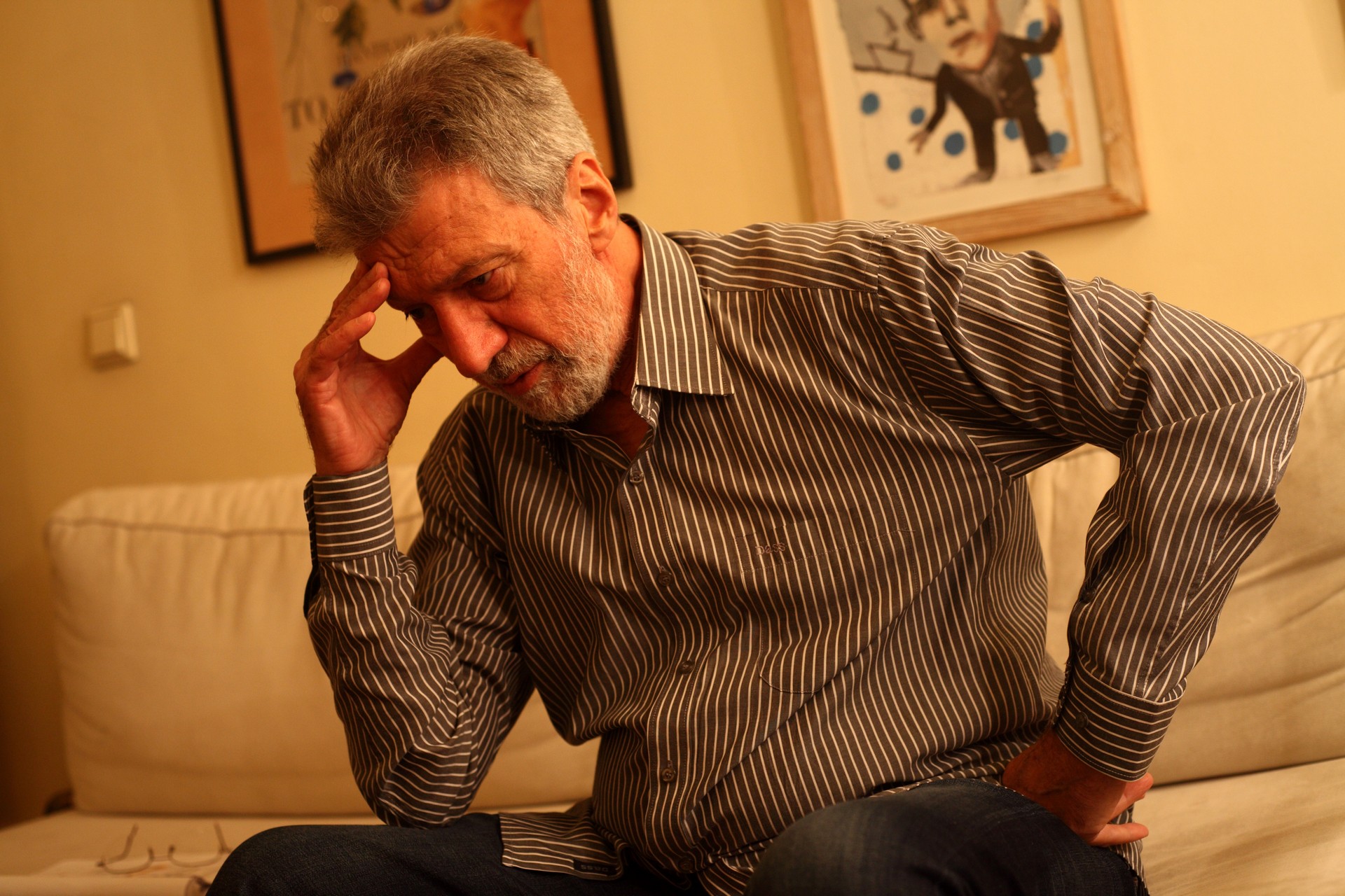 «Έχω πάντα τρακ, όπως ακριβώς όταν ήμουν νέο παιδί. Αυτό είναι θέμα χαρακτήρα, δεν αλλάζει. Τώρα που έχουμε πρόβες έχω τόσο άγχος που δεν απολαμβάνω τίποτα». 