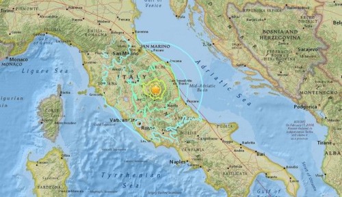 Ιταλία: Δεκάδες μετασεισμικές δονήσεις στην κεντρική χώρα
