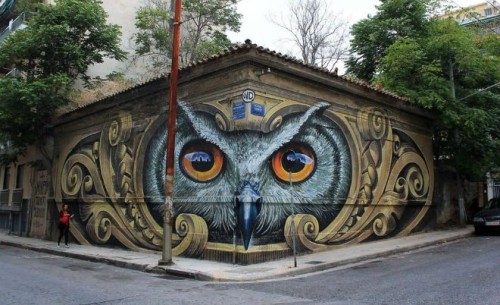 Το αθηναϊκό γκράφιτι που έγινε παγκόσμιο viral
