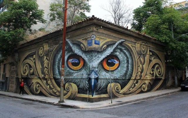 Το αθηναϊκό γκράφιτι που έγινε παγκόσμιο viral