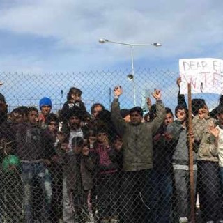 Μυτιλήνη: Αναταραχές στο hot spot της Μόριας