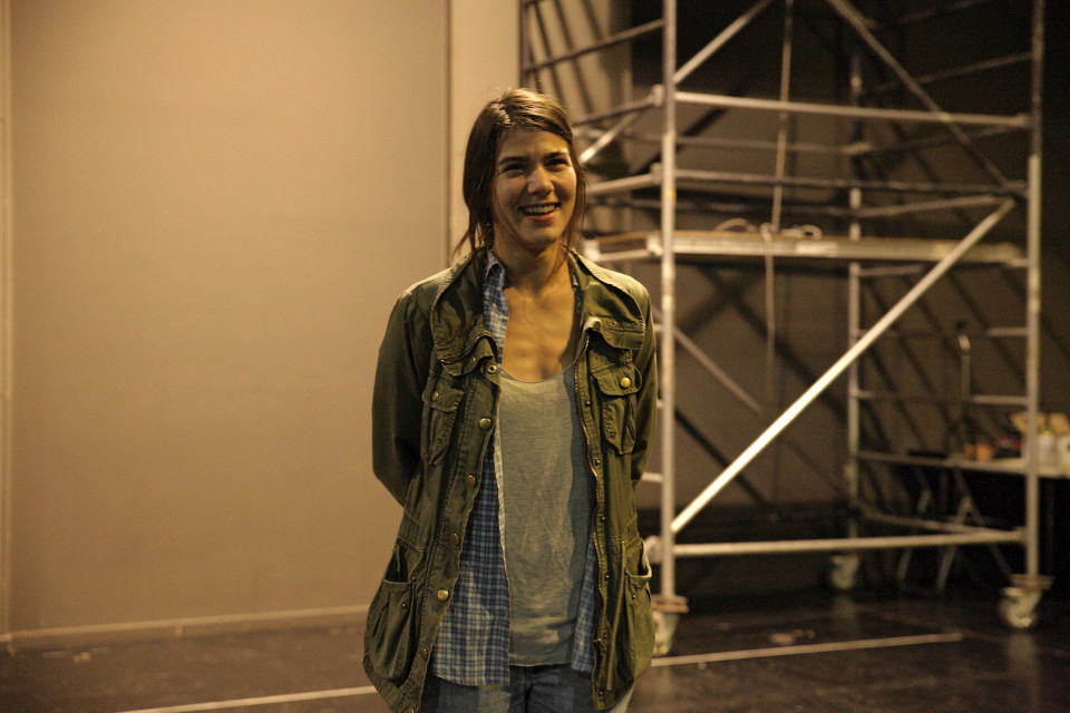 Ioanna Kolliopoulou, actress, at the National Theatre, Athens, Greece, September 2016 / Ιωάννα Κολλιοπούλου, πρωταγωνίστρια στην παράσταση Στέλλα Κοιμήσου στο Εθνικό Θέατρο, Αθήνα, Σεπτέμβριος 2016