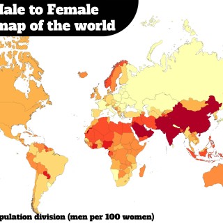 Ποια χώρα έχει τις περισσότερες γυναίκες;