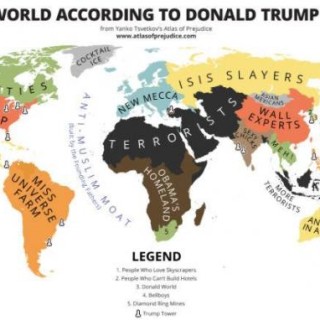 Ο παγκόσμιος χάρτης του Ντόναλντ Τράμπ