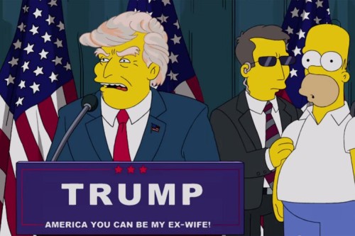Οι Simpsons «προειδοποίησαν» την Αμερική για τον Τραμπ 16 χρόνια πριν