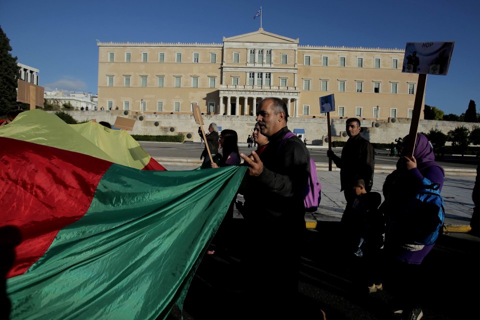 πορεία αλληλεγγύης