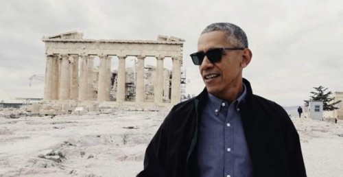 Δείτε το βίντεο που ανέβασε ο Ομπάμα από την Ακρόπολη