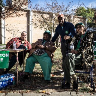 Φωτόραμα από τη χθεσινή εκλογική διαδικασία στις ΗΠΑ