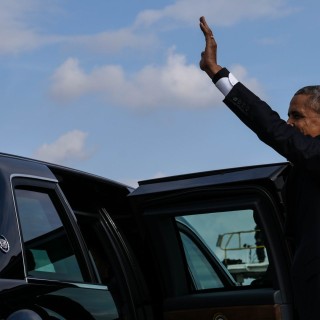 Επίσκεψη Ομπάμα: Φωτογραφίες από το Ελευθέριος Βενιζέλος